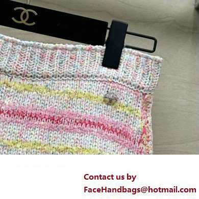 chanel Cotton  &  Mixed Fibers Pink  &  Multicolor SHORTS P76604 2024